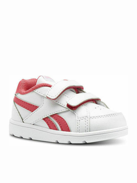 Reebok Royal Prime Kids Sneakers with Hoop & Loop Closure White