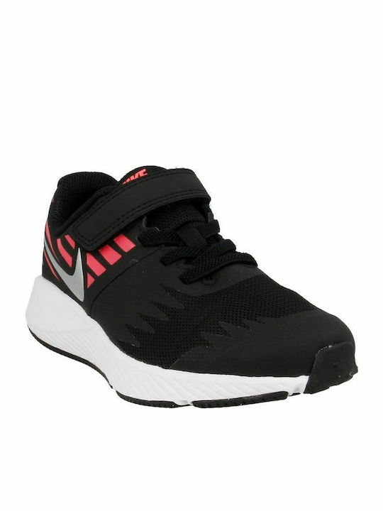 Star Runner Star Runner PSV Kids Sports Shoes Running with Hoop & Loop Closure Black