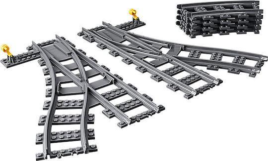 LEGO City Switch Tracks pentru 5-12 ani Ani 20buc