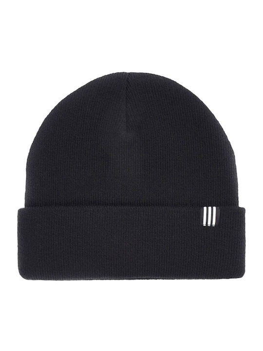 Adidas Logo Beanie Ανδρικός Σκούφος Πλεκτός σε Μαύρο χρώμα