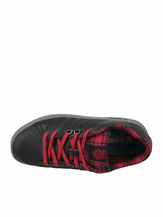 K-Swiss Încălțăminte Sport pentru Copii talpa joasa Hoke Plaid Negre