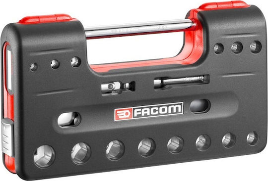 Facom Dbox Ratschen- & Steckschlüssel-Sets 3\8" 18Stück
