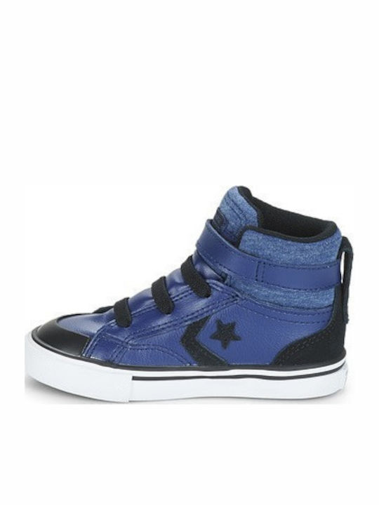 Pro Blaze Strap Hi Inf Kids Sneakers High with Scratch Blue