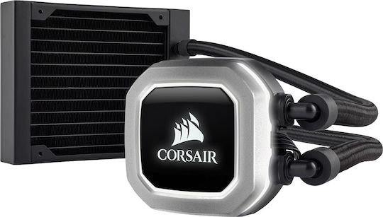 Corsair Hydro Series H75 White CPU Water Cooling Single Fan 120mm for Socket AM4/1200/115x