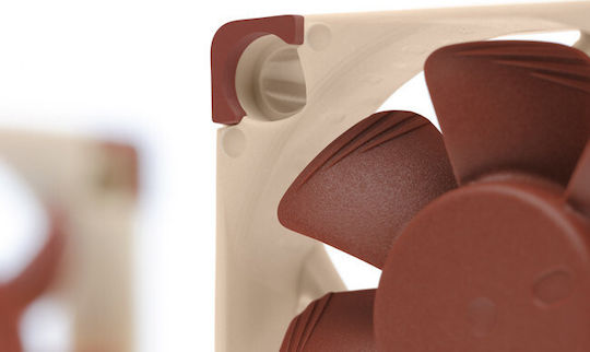 Noctua NF-A4x10 Case Fan 40mm (5000rpm / 5.23cfm) Without LED Lighting and 4-Pin PWM Connection Brown