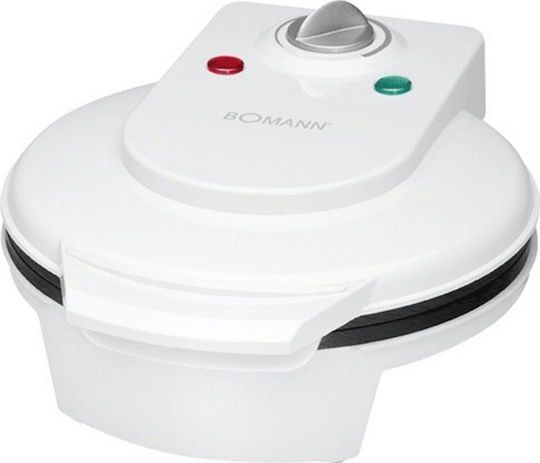 Bomann WA 5018 CB Βαφλιέρα για Βάφλες Καρδιά 1200W White