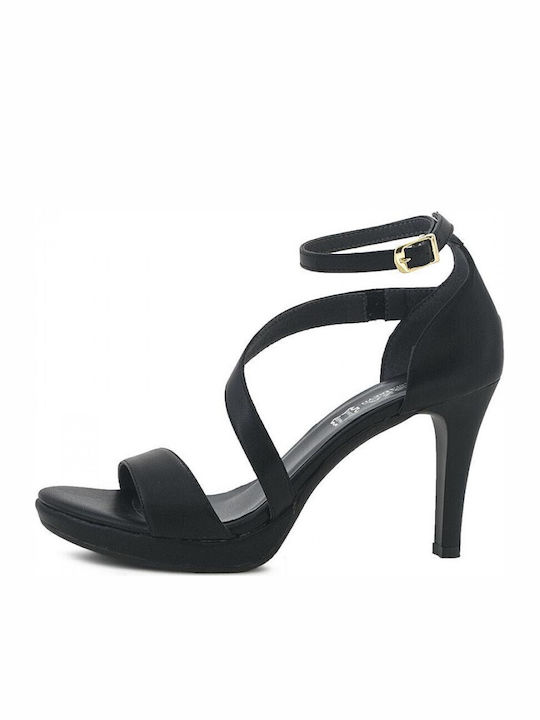 Leather Sandals Black