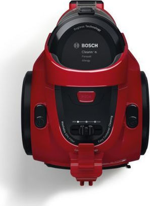 Bosch BGC05AAA2 Прахосмукачка 700W С контейнер 1.5лт Червен