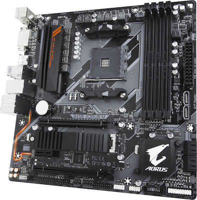 Gigabyte B450 Aorus M (rev. 1.0) Motherboard Micro ATX με AMD AM4 Socket