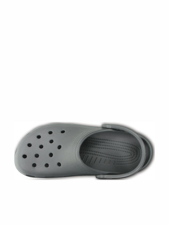 Crocs Classic Ανατομικά Σαμπό Γκρι