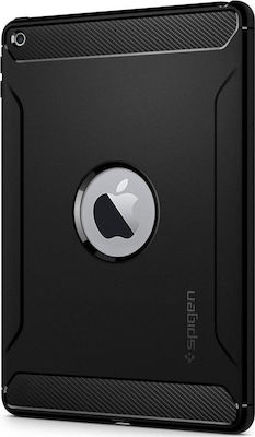 Spigen Rugged Armor Back Cover Μαύρο (iPad 2017/2018 9.7")