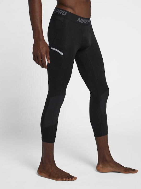 Nike Pro Ανδρικό Αθλητικό Κολάν Compression Capri Μαύρο Nike Pro Ανδρικό Αθλητικό Κολάν Compression Capri Μαύρο