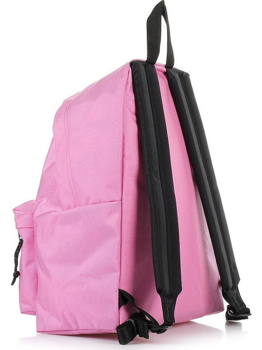 Eastpak Padded Pak'r Coupled Pink School Bag Backpack Junior High-High School in Pink color 24lt