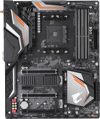 Gigabyte X470 Aorus Gaming 5 Wifi ATX Дънна платка с AMD AM4 Гнездо