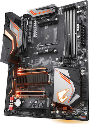Gigabyte X470 Aorus Gaming 5 Wifi ATX Дънна платка с AMD AM4 Гнездо