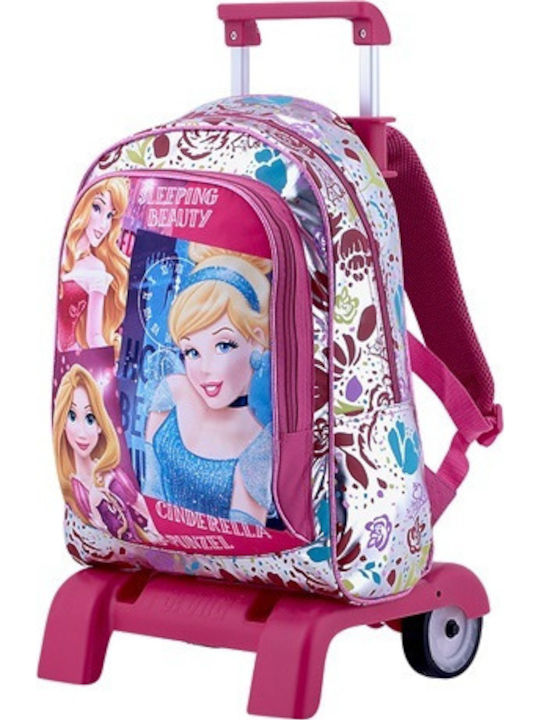 Paxos Princess School Bag Trolley Elementary, Elementary Multicolored