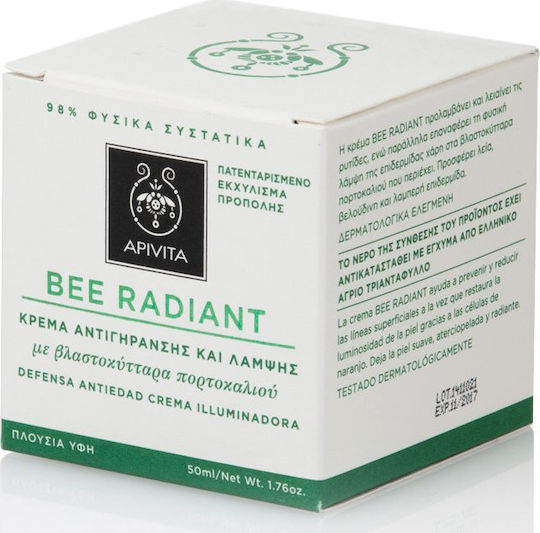 Apivita Bee Radiant Reich 24h Creme Gesicht 50ml