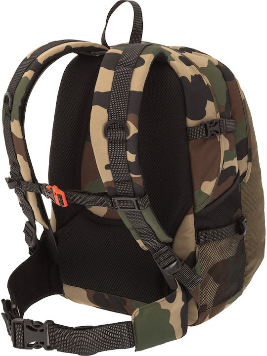 Polo Offpist Camo School Bag Backpack Junior High-High School Khaki with Water Bottle Holder 28Liters 2020