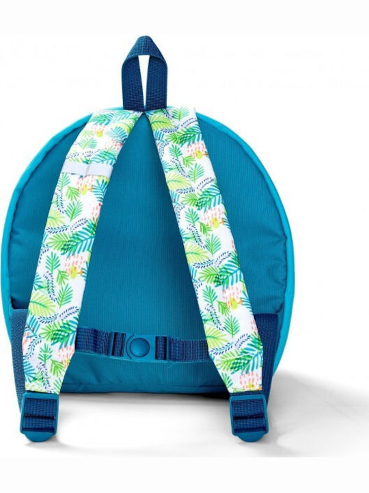 Lilliputiens Georges School Backpack Kindergarten Turquoise 21 x 13 x 25cm