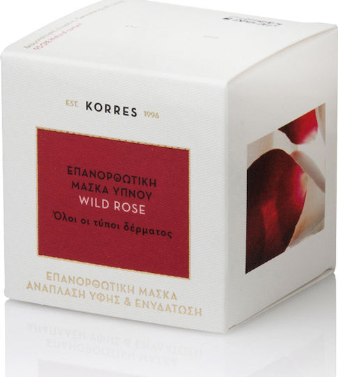 Korres Αγριο Τριανταφυλλο Gesichtsmaske für das Gesicht für Wiederherstellen 40ml