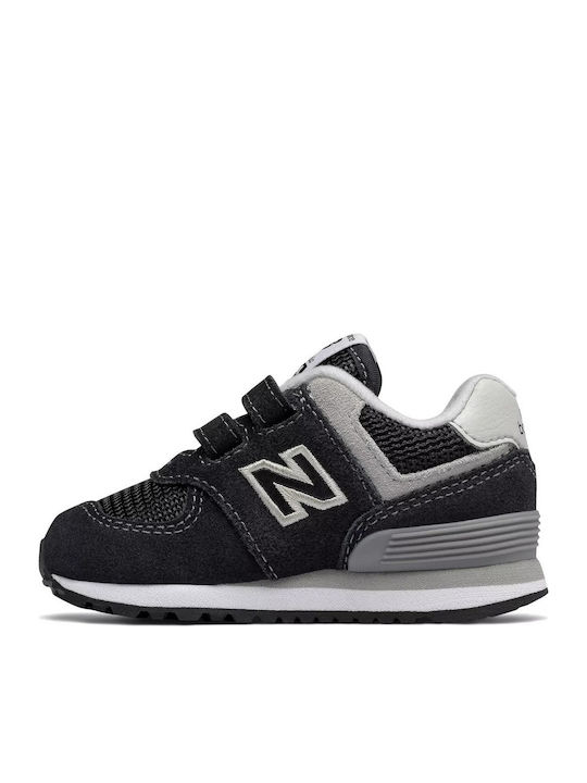 New Balance Kids Sneakers with Scratch Black