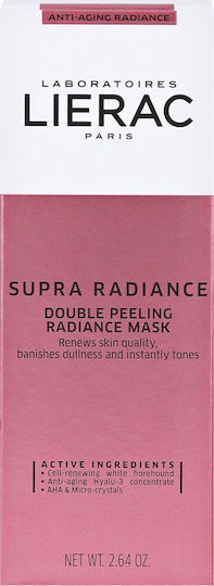 Lierac Supra Radiance Double Peeling Gesichtsmaske für das Gesicht für Peeling 75ml