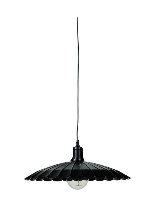 ARlight Pendant Light Single-Light Bell for Socket E27 Black 0084357