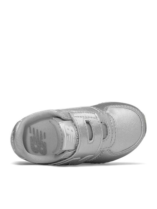 220 Kids Sneakers with Scratch Silver