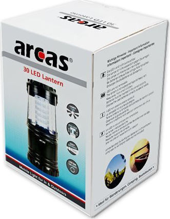 Arcas 30 Φανάρι Led Μπαταρίας για Camping 120lm 3W