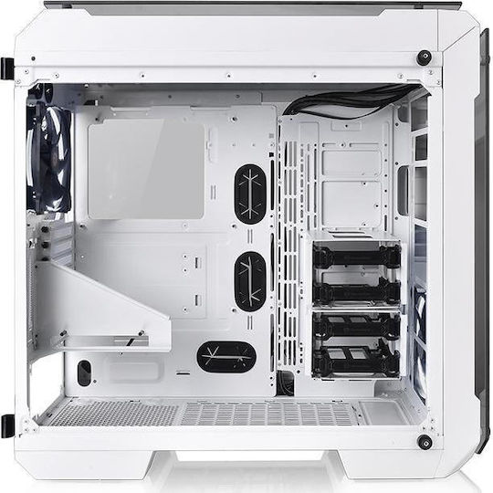 Thermaltake View 71 Tempered Glass Gaming Midi Tower Κουτί Υπολογιστή με Πλαϊνό Παράθυρο Λευκό