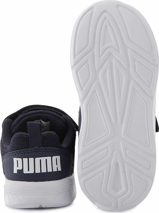 Comet V Kids Sports Shoes Running with Hoop & Loop Closure Navy Blue