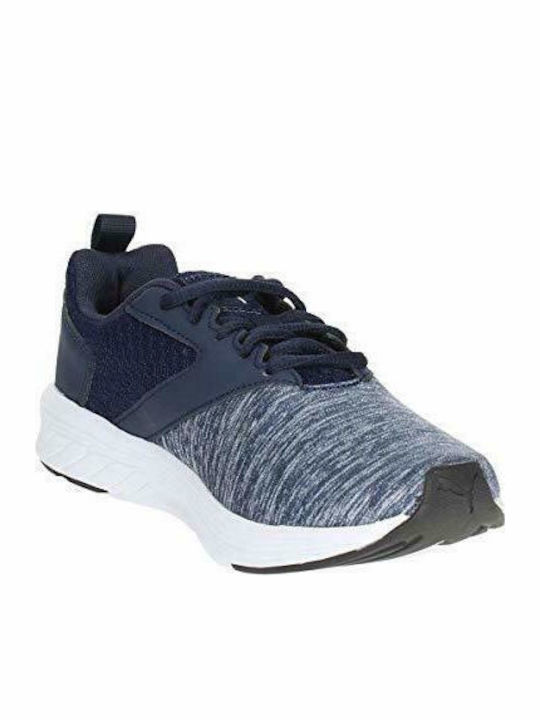 Puma Kids Sports Shoes Running Athleisure Comet Navy Blue