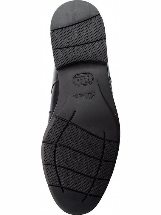 Banbury Mid Piele Negru Ghete barbati