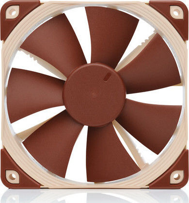 Noctua NF-F12 5V Case Fan 120mm (1500rpm / 54.9cfm) Without LED Lighting and 3-Pin Connection Brown