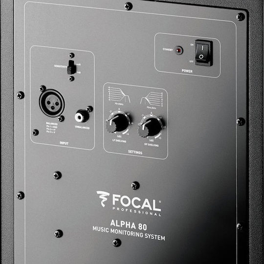 Focal Alpha 80 Difuzor activ Studio Monitor 2 Nr. de șoferi 140W (Bucată) Negru