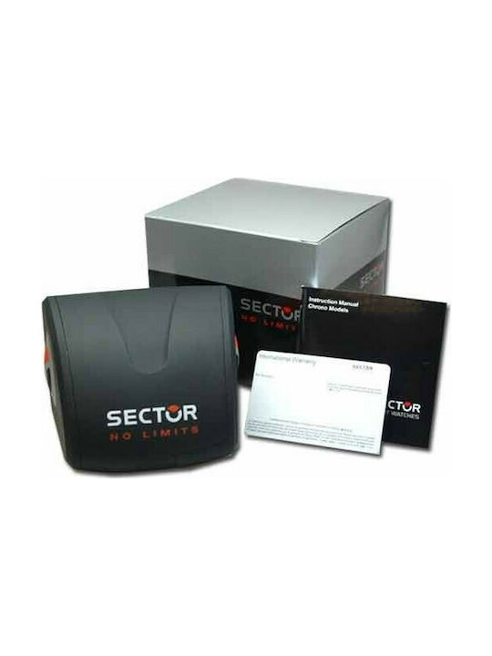 Sector Watch Battery with Silver Metal Bracelet R3253240011