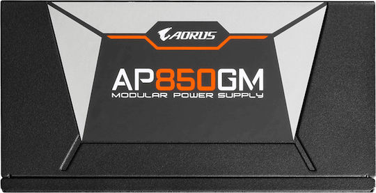 Gigabyte Aorus P850W 850W Μαύρο Τροφοδοτικό Υπολογιστή Full Modular 80 Plus Gold