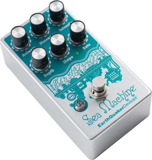 EarthQuaker Devices Sea Machine V3 EQDSEA3 Pedale Wirkung Chorus E-Gitarre und E-Bass