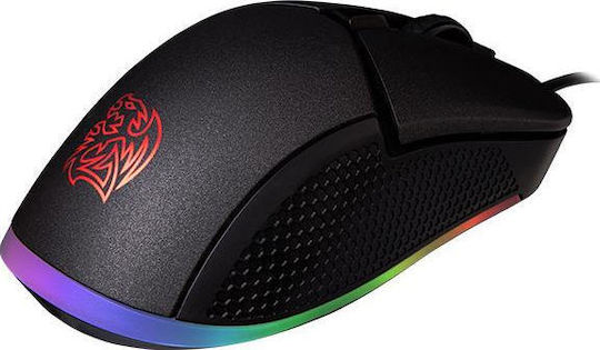 Thermaltake Iris Optical RGB Gaming Ποντίκι 5000 DPI Μαύρο