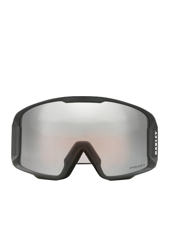 Oakley Line Miner Mască Pentru Adulți Neagră cu Lentilă Gri cu Oglinzi Oakley Line Miner Mască Pentru Adulți Neagră cu Lentilă Gri cu Oglinzi