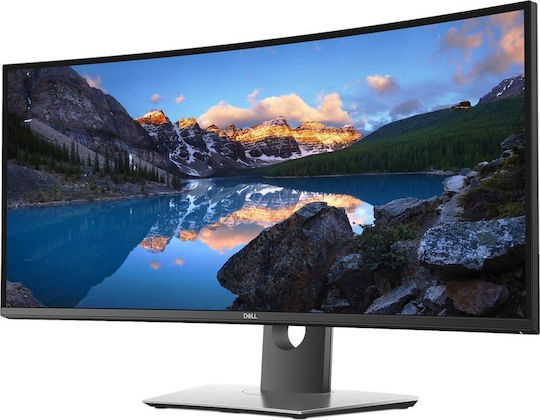 Dell UltraSharp U3419W Ultrawide IPS Curbat Monitor 34.14" QHD 3440x1440 cu Timp de Răspuns 8ms GTG