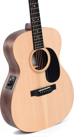 Sigma Guitars Semi-Acoustic Guitar 000ME+ Natural Natural