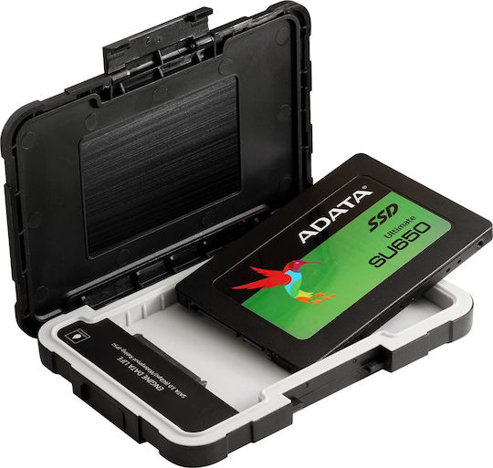 Adata ED600 Hard Drive Case 2.5" SATA III with connection USB 3.1 in Schwarz color