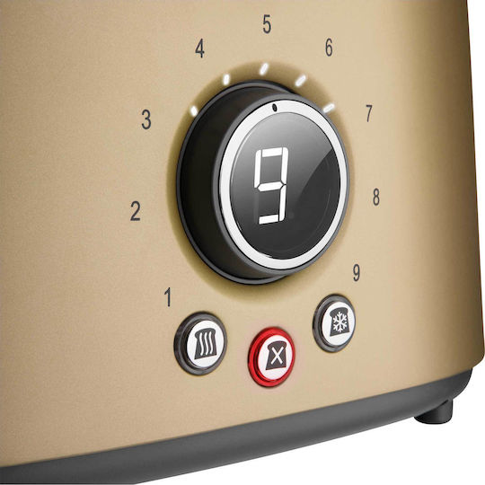 Sencor STS6057CH Toaster 2 Schlitze 1000W Gold