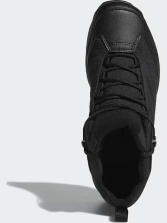adidas Terrex Heron Mid Încălțăminte De Drumeție Tip Botine Pentru Bărbați Core Negru / Gri Four