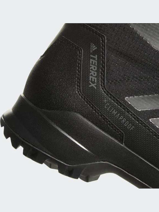 adidas Terrex Heron Mid Încălțăminte De Drumeție Tip Botine Pentru Bărbați Core Negru / Gri Four