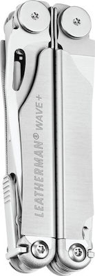 Leatherman Wave Plus Πολυεργαλείο με Θήκη Ασημί