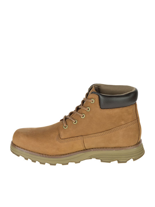 Founder Leather Tabac Brown Boots