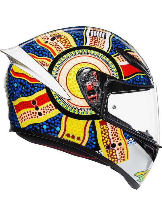 AGV K-1 Dreamtime Full Face Helmet DOT / ECE 22.05 1500gr 0281O0I0-005-XS