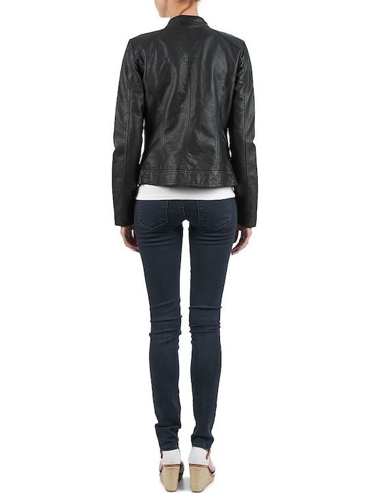 Bandit Γυναικείο Biker Jacket Μαύρο
